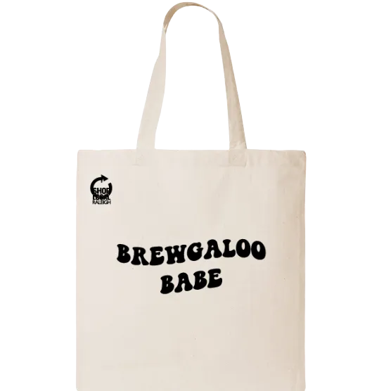 brewgaloo babe tote bag